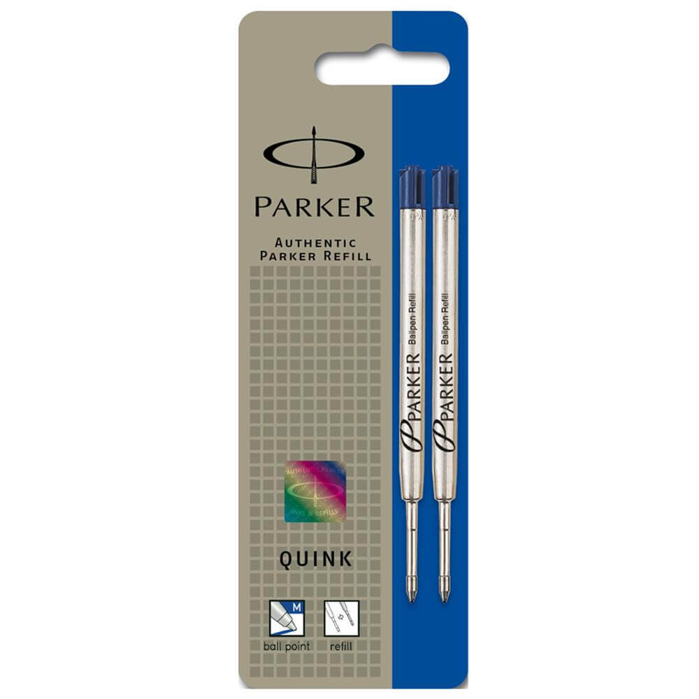 Parker Quink Flow Ballpen Refill Pack of 2